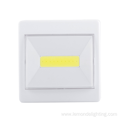 Mini Bright Led Cob Battery Operated Wall Light